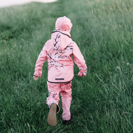 Dziecięce spodnie softshellowe WAMU Pink