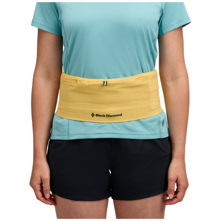 Nerka biegowa Black Diamond Distance Run Belt żółty Soft Ochre