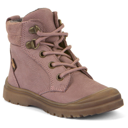 Dziecięce buty zimowe Frodo Tylas Tex Laces Dark Pink różowy/fioletowy dark pink