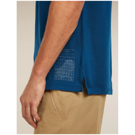 Męska koszulka Icebreaker Merino Blend 125 Cool-Lite™ Sphere SS Tee Beta