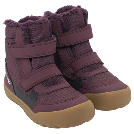 Dziecięce buty zimowe Viking Outdoor Footwear Spruce Barefoot Warm GTX 2V Wine