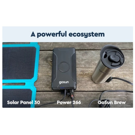 Termos GoSun Brew 12 V a kávovar French Press