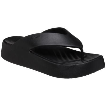 Japonki damskie Crocs Getaway Platform Flip czarny Black