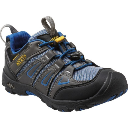 Buty dziecięce Keen Oakridge Low WP Jr niebieski Magnet/TrueBlue