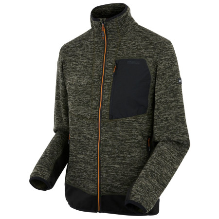 Męska bluza Regatta Baslinn zielony OlivNtMl/Blk