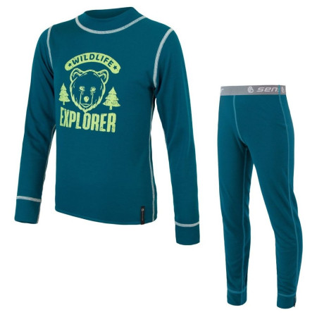 Zestaw dziecięcy Sensor Double Face Set Wild niebieski Sapphire