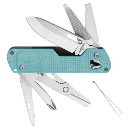 Wielofunkcyjny nóż Leatherman Free T4 jasnoniebieski arctic