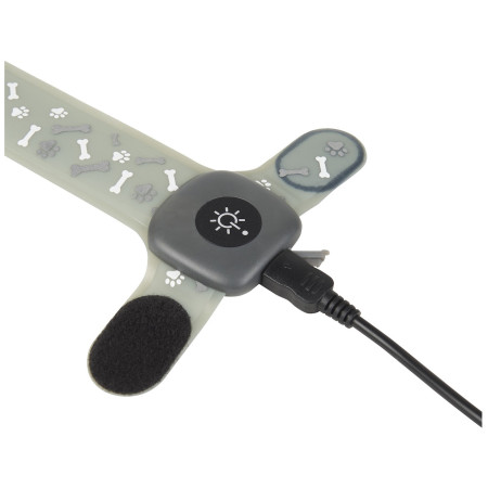 Świecąca obroża dla psa Nite Ize NiteDog® Rechargeable LED Collar Cover