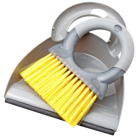 Zmiotka Brunner Tidy szary/żółty