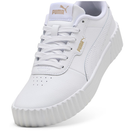Buty dziecięce Puma Carina 3.0 Jr White-Gold