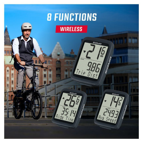 Licznik rowerowy Sigma BC 8.0 WL ATS