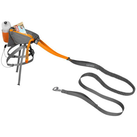Szelki dla psa Ruffwear Omnijore Joring System pomarańczowy Orange Poppy