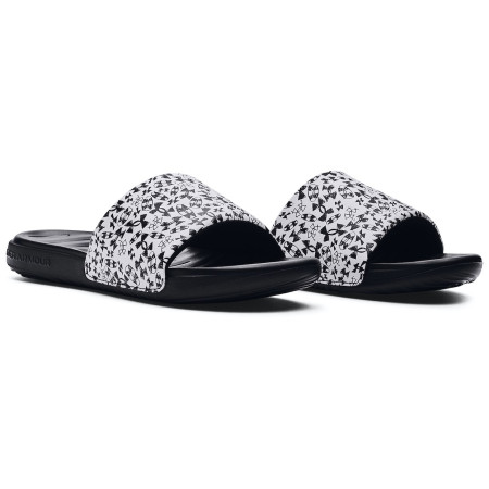 Męskie kapcie Under Armour M Ansa Graphic biały/czarny White / Black / Black