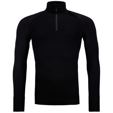 Męska bluza Ortovox 230 Competition Zip Neck czarny BlackRaven