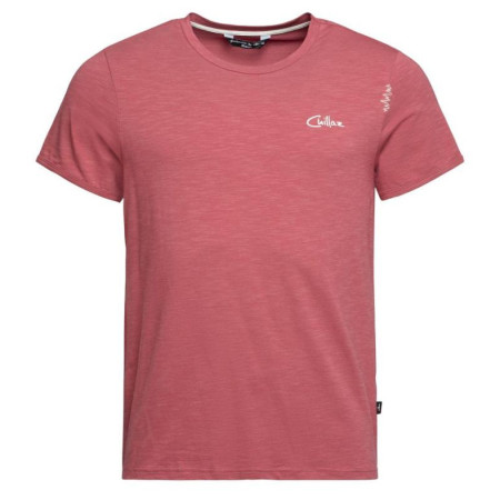Koszulka męska Chillaz Chillaz Mountain logo czerwony red