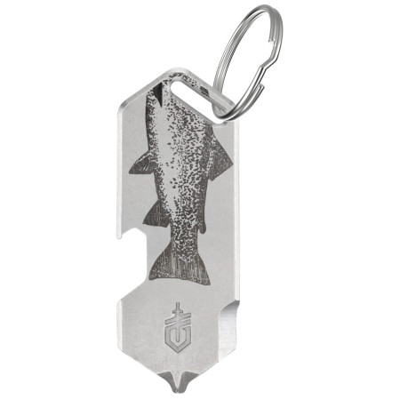 Breloczek do kluczy Gerber Shard DT szary Fish Silver