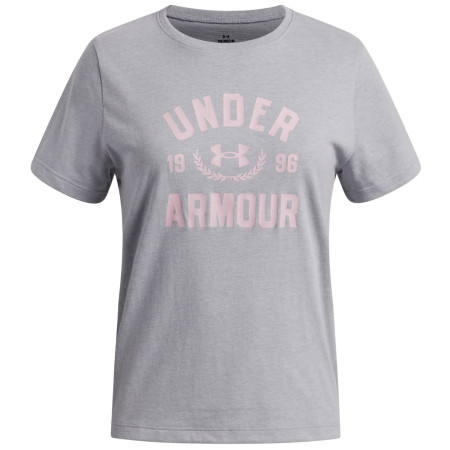 Dziecięca koszulka Under Armour UA G Varsity SS Mod Gray Light Heather