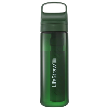 Butelka filtrująca LifeStraw Go 2.0 Water Filter Bottle 650 ml ciemnozielony Terrace Green