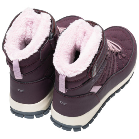 Dziecięce buty zimowe Regatta Elbourne Junior Fig/Powder Lilac