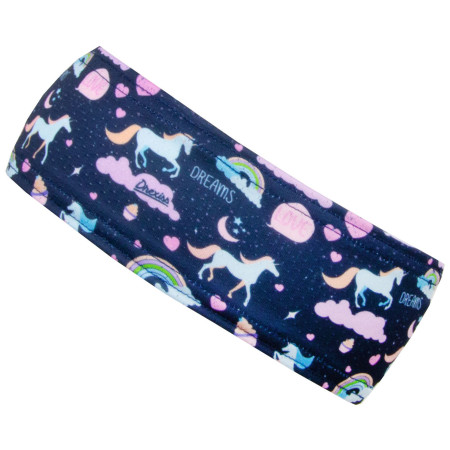 Opaska dziecięca Drexiss Ultralight Moon Unicorns niebieski