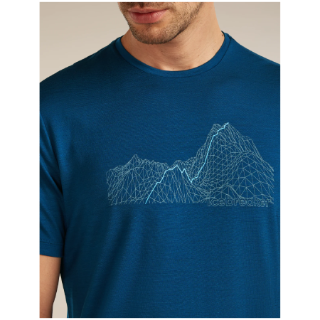 Męska koszulka Icebreaker Merino Blend 125 Cool-Lite™ Sphere SS Tee Beta