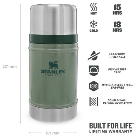 Termos obiadowy Stanley Classic series obiadowy 700 ml