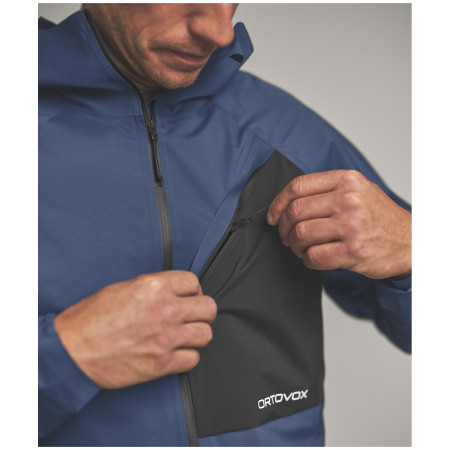 Męska kurtka przeciwdeszczowa Ortovox Trace 2.5L Jacket M