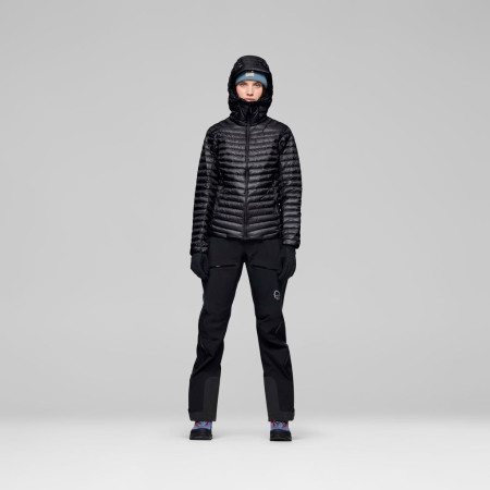 Damska kurtka puchowa Norrona trollveggen down800 super light Hood