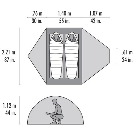 Namiot turystyczny MSR Remote 2