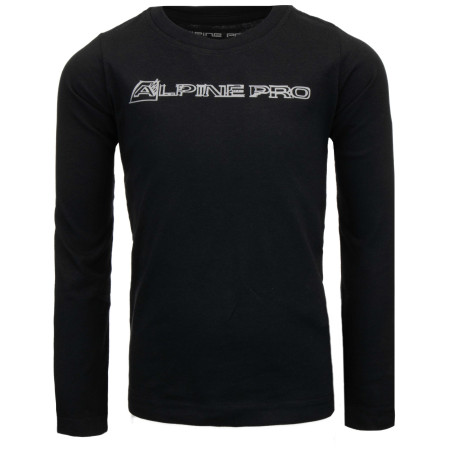 T-shirt dziecięcy Alpine Pro Bermo czarny
