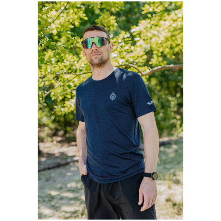 Koszulka męska Zulu Merino Quest 160 Short Comfy