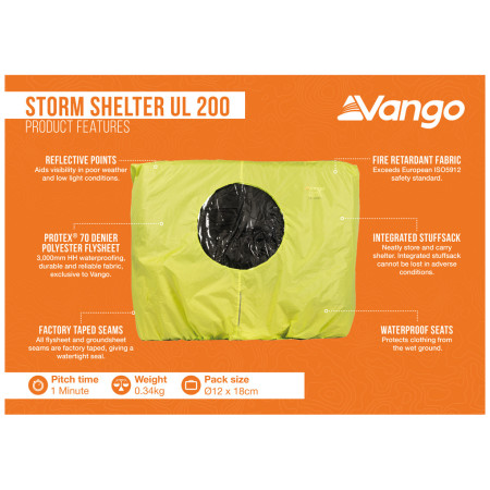Wiata Force Ten Storm Shelter UL 200