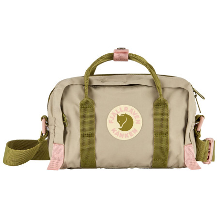 Torba naramienna Fjällräven Kånken Koncept Crossbody beżowy Fossil-Foliage Green