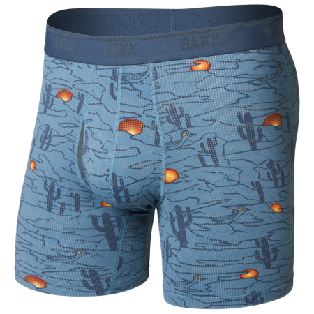 Bokserki Saxx Quest Quick Dry Mesh Boxer Brief Fly