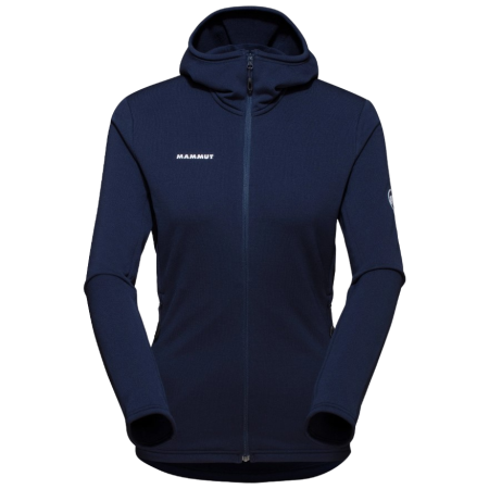 Bluza damska Mammut Aconcagua Light ML Hooded Jacket Women ciemnoniebieski marine
