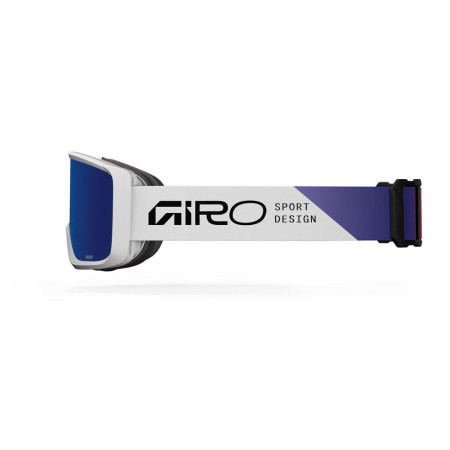 Gogle narciarskie Giro Sagen White Angles-Grey Cobalt/Yellow