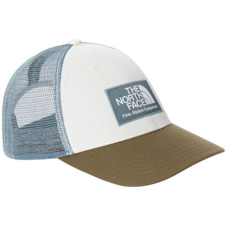Bejsbolówka The North Face Mudder Trucker zielony/biały Gardeniawhit/Militaryoliv