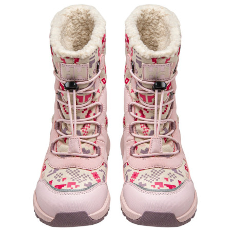 Dziecięce buty zimowe Helly Hansen Jk Silverton Boot Ht Pinkshake Aop