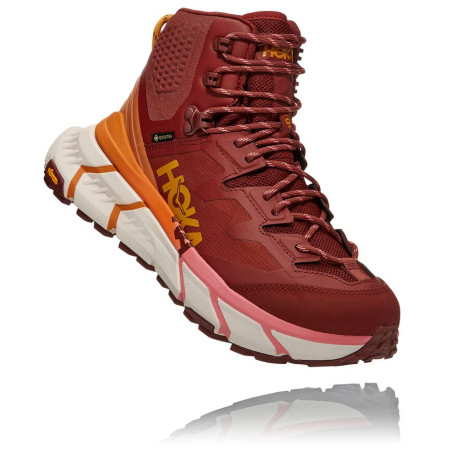 Buty damskie Hoka One One Tennine Hike Gtx czerwony CherryMahogany/StrawberryIce