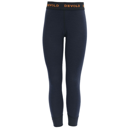 Dziecięce kalesony Devold Duo Active Merino Longs Kid ciemnoszary Ink