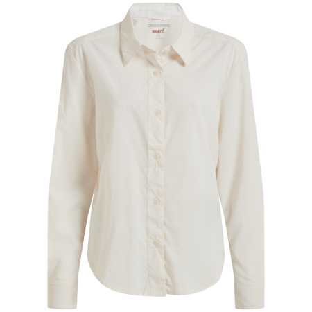 Koszula Craghoppers NosiLife Freeda Long Sleeved Shirt beżowy Sea Salt