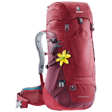 Plecak damski Deuter Futura 28 SL czerwony CranberryMaron