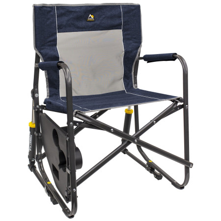 Krzesło GCI Freestyle Rocker with Side Table niebieski/szary