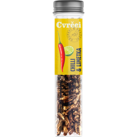 Świerszcze jadalne Sens Chrupiące i pieczone świerszcze z chili i limonką