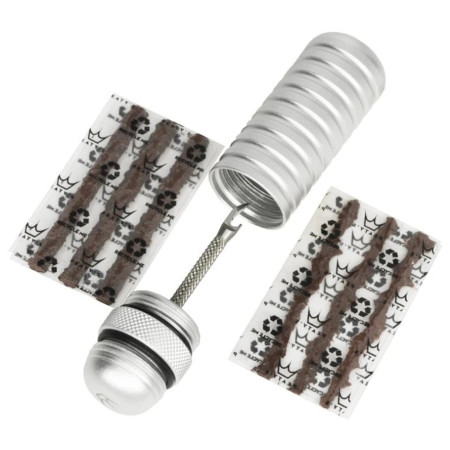 Zestaw naprawczy Peaty´s Holeshot Tubeless Puncture Plugger srebrny Silver