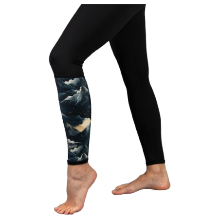 Damskie legginsy Drexiss Shadow Mountain czarny