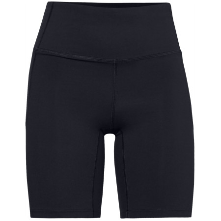 Szorty damskie Under Armour Meridian Bike Short czarny Black / / Metallic Silver
