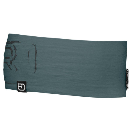 Opaska Ortovox 120 Tec Logo Headband szary dark arctic grey