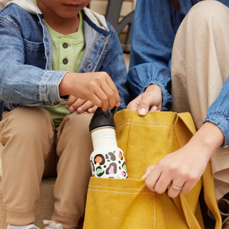 Butelka dziecięca Klean Kanteen Kid Classic Narrow 12oz (w/Flip Seal Sport Cap)