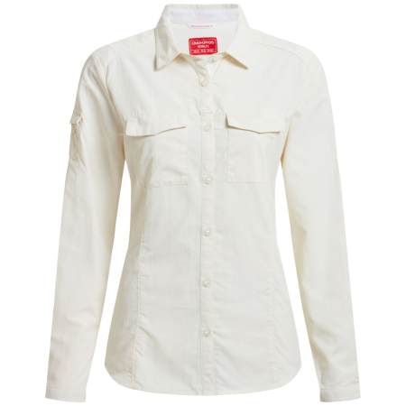 Koszula damska Craghoppers NosiLife Adventure Long Sleeved Shirt III beżowy